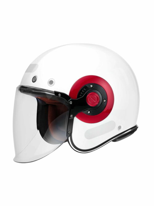 Capacete Aberto SMK Retro Jet Pearl White GL130