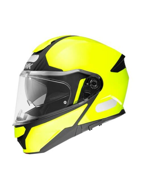 Capacete Escamoteável SMK Gullwing Hivision Amarelo HV400