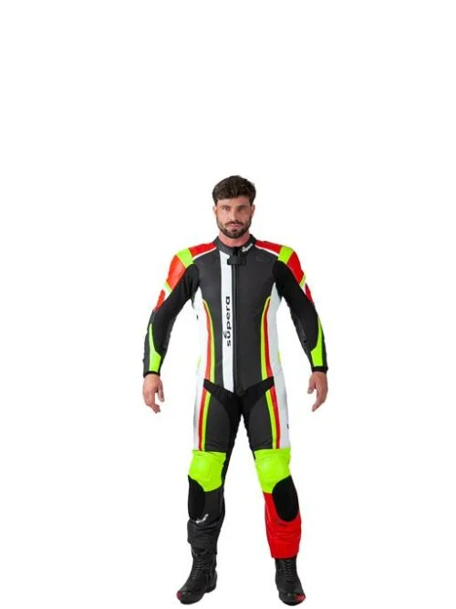 Macacão Supera Preto/ Branco/ Vermelho / Amarelo Flúor