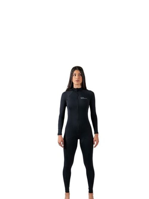 Macacão Segunda Pele Tutto Feminino Preto