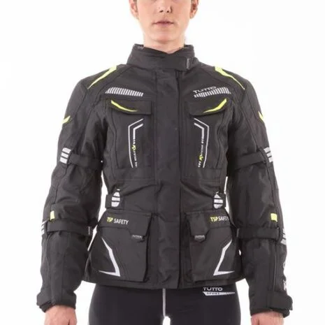 Jaqueta Tutto Everest Lady Preta/Fluor | Tutto Moto