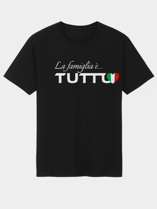 Camiseta Feminina La Famiglia è Tutto