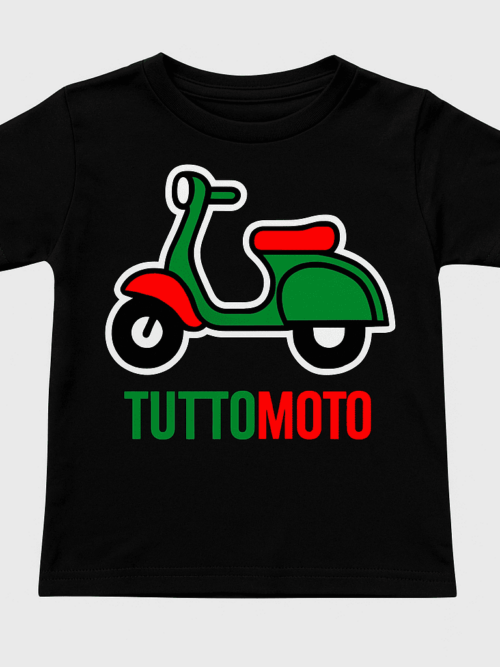 Camiseta Infantil Scooter - Personalizada