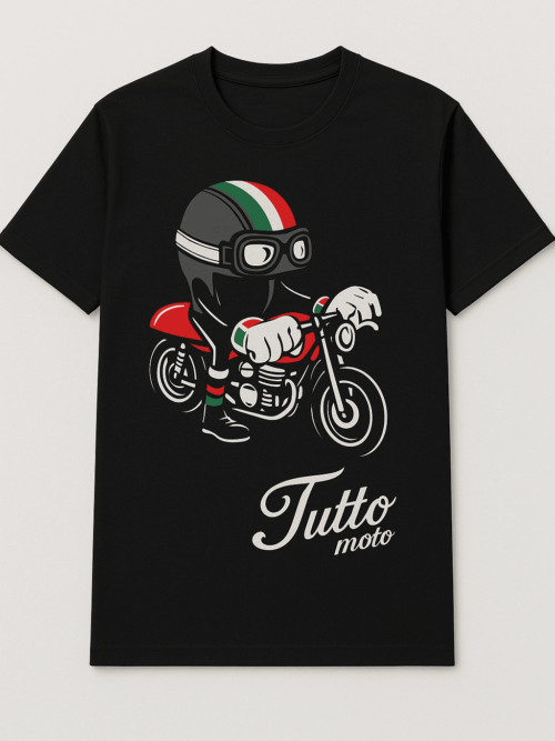 Camiseta Tutto Moto Estampa Vintage